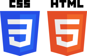 CSS3 and HTML5 logos