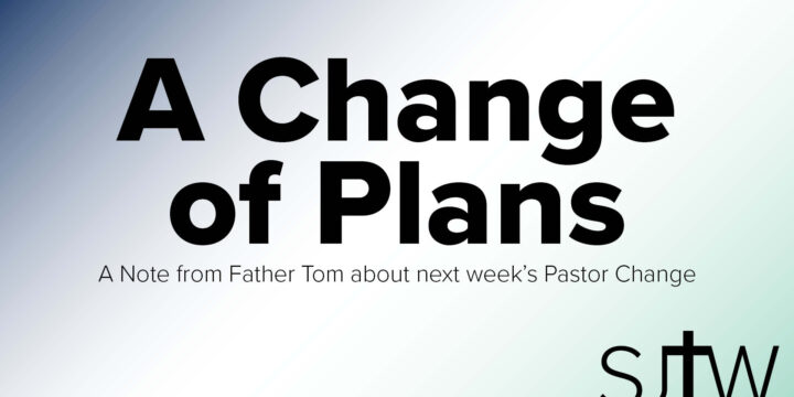 Pastor Change Announcements